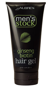 Aubrey Organics Mens Stock Ginseng Biotin Hair Gel
