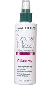 Aubrey Organics Natural Misst Herbal Hairspray - Super