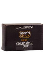 Aubrey Organics Mens Stock Basic Cleansing Bar