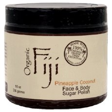 Organic Fiji Face & Body Sugar Polish - Pineapple Coconut