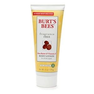 Burt's Bees Fragrance Free Body Lotion with Shea Butter
