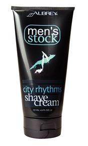 Aubrey Organics Mens Stock City Rhythms Shave Cream